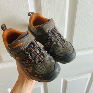 Merrell Kids' Sneakers in Gray and Orange